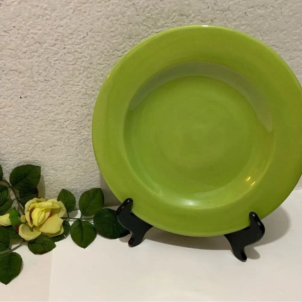 Hausenware dinner plate green 11.5” G1